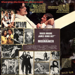 Moonraker Soundtrack (John Barry) - CD Back cover