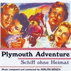 Plymouth Adventure Soundtrack (Mikls Rzsa) - CD cover