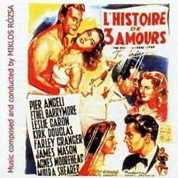 L'Histoire de 3 Amours Soundtrack (Mikls Rzsa) - CD cover